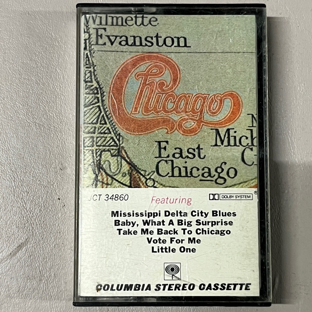 Columbia‎ Stereo Cassette - Chicago XI Album